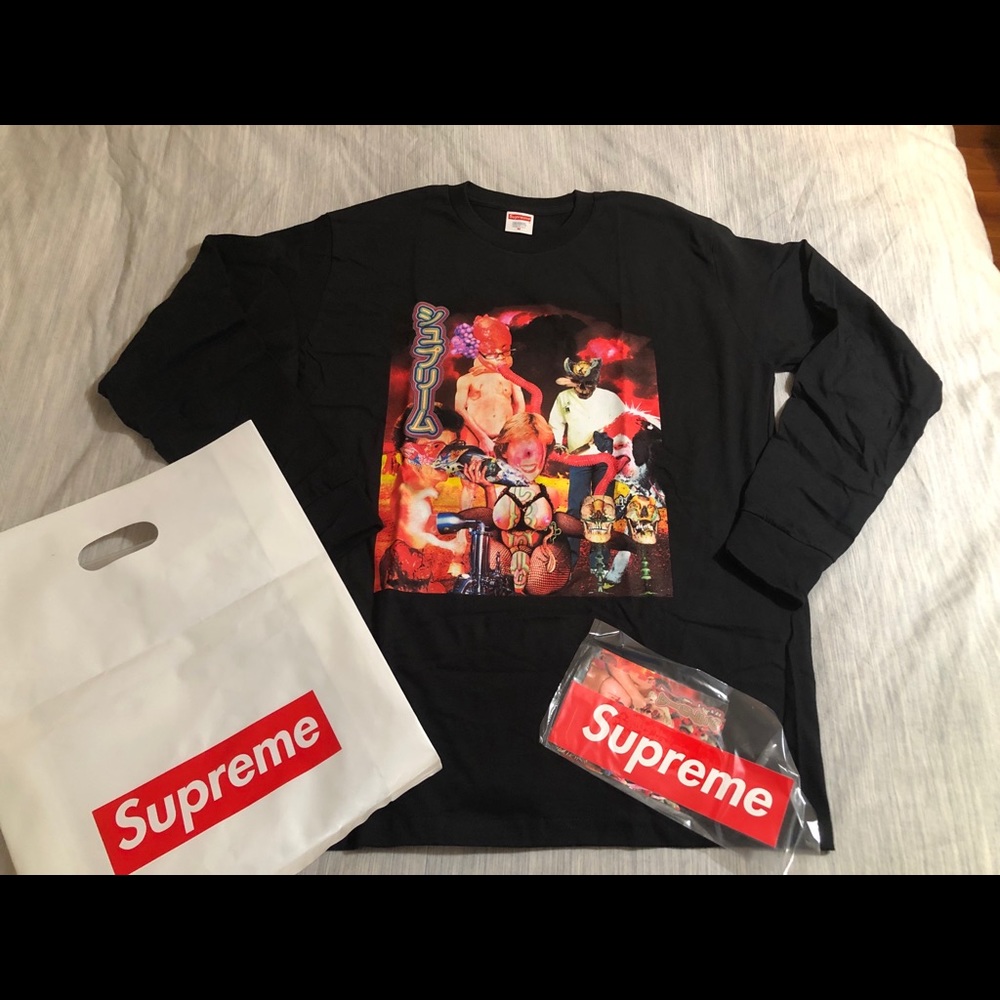 Supreme X Sekintani La Norihiro Long Sleeve Tee 🔥 - Picture 3 of 7